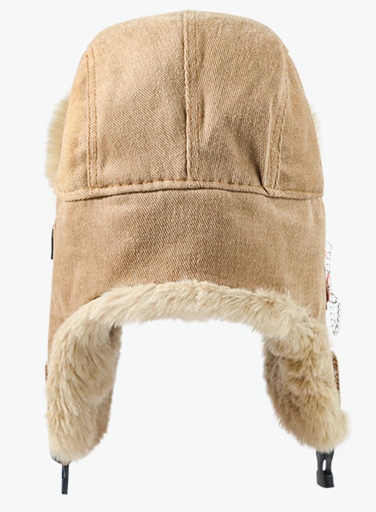 Bagkeak Warm Trapper Hats for Women Men Winter Cap Unisex Ushanka Hat Aviator Hat with Ear Flap Russian Hat for Cold Weather Y2K - Image 1